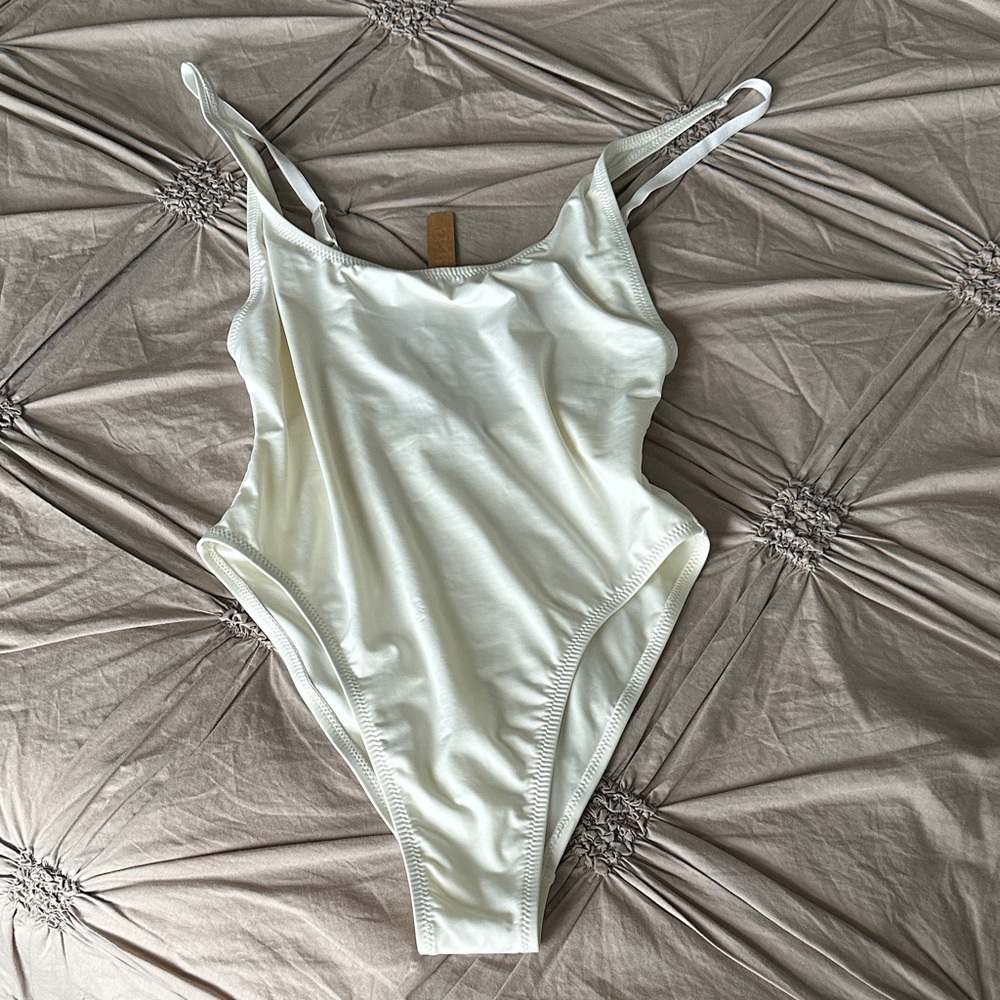 SKIMS Cream Bodysuit